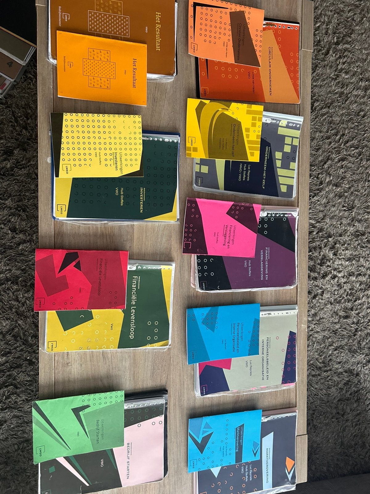 Alle BEDRIJFSECONOMIE LWEO VWO schoolboeken klas 4 tm 6, Boeken, Schoolboeken, Ophalen of Verzenden, Zo goed als nieuw, VWO, Bedrijfseconomie of M&O