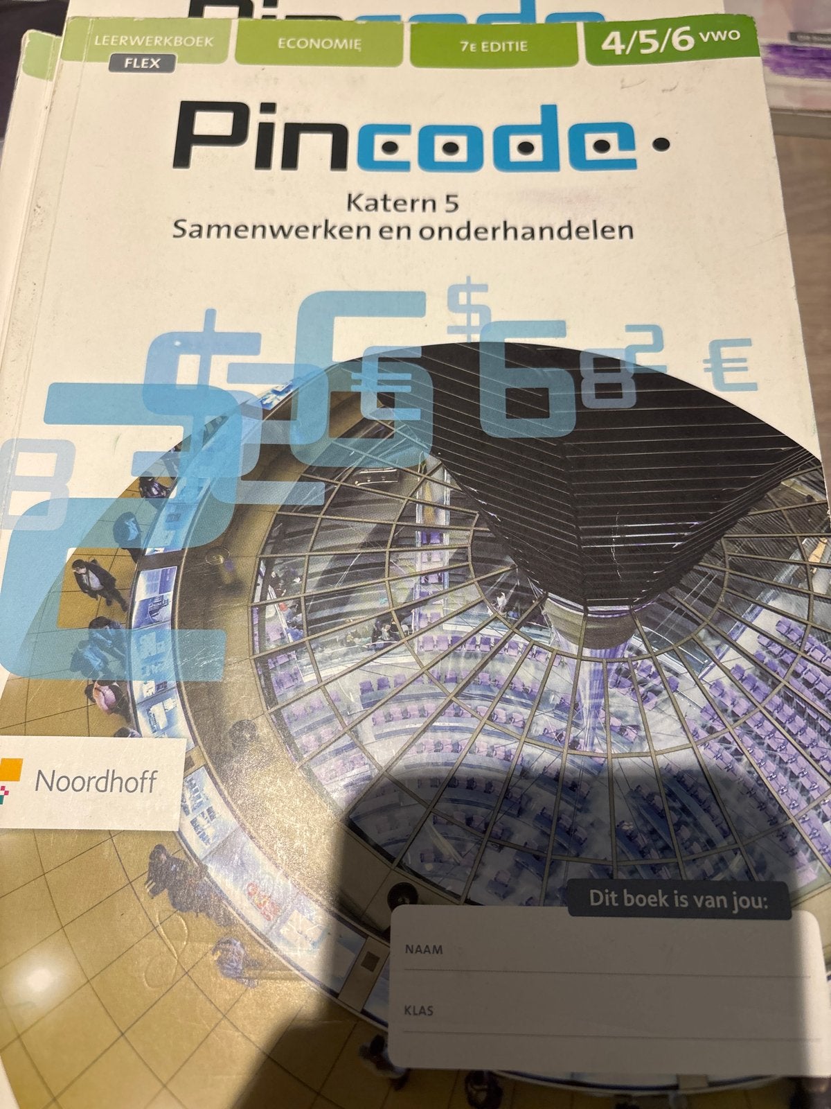 Pincode Economie 7e editie 4/5/6 VWO Leerwerkboek, Ophalen of Verzenden, Gelezen, VWO, Economie