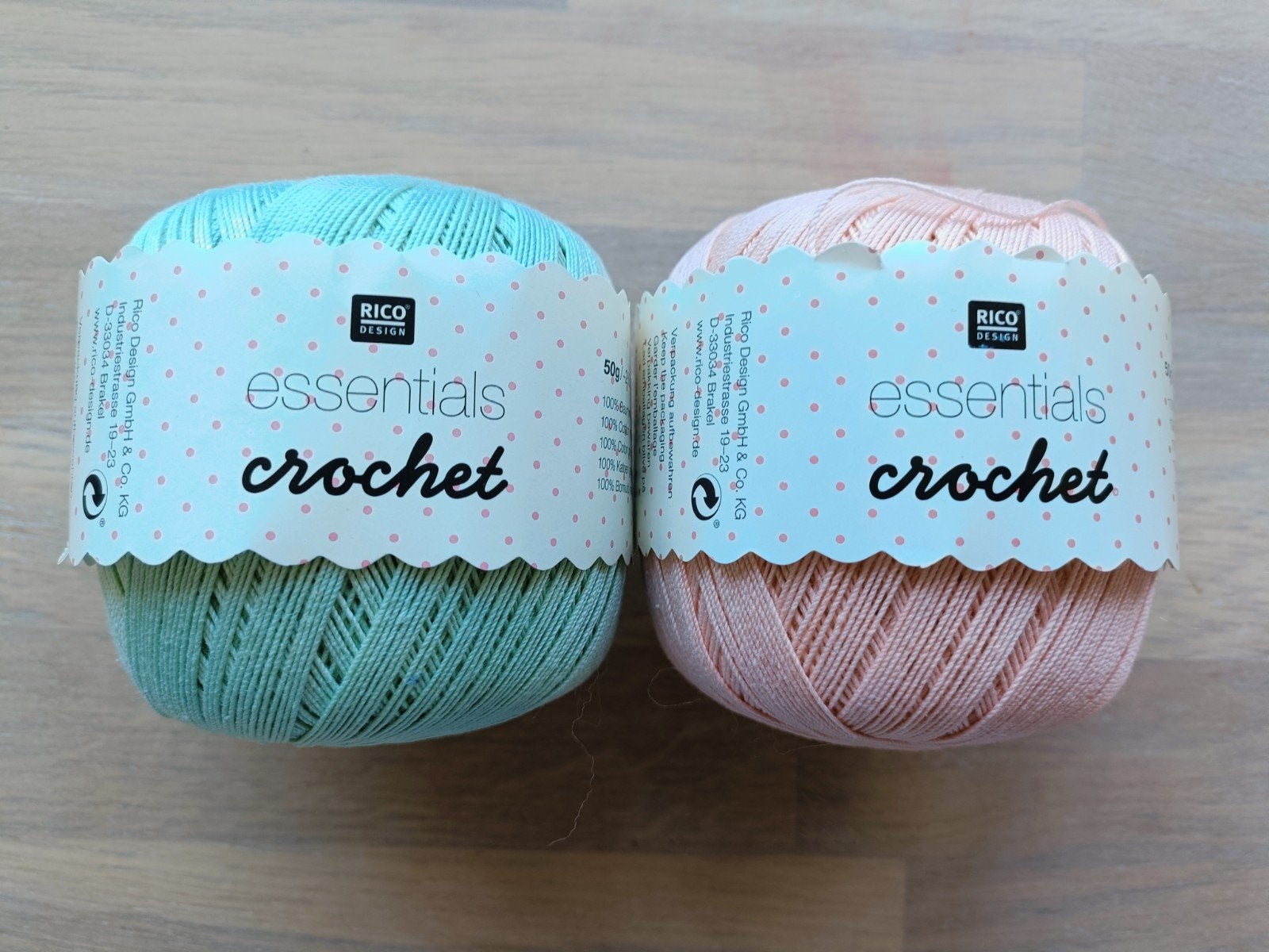 Rico Essentials Crochet garen - 2 bollen, Ophalen of Verzenden, Nieuw, Breien of Haken, Wol of Garen