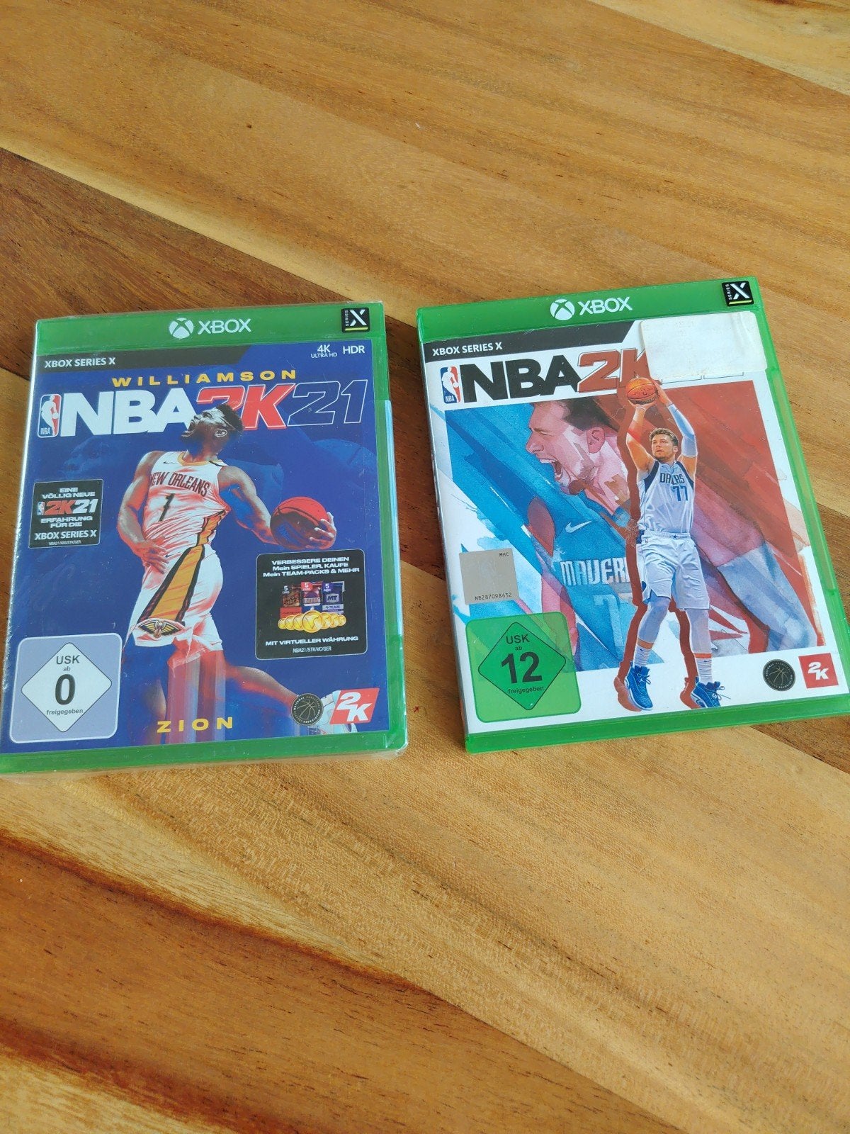NBA 2K21 en NBA 2K22 voor Xbox Series X, Ophalen of Verzenden