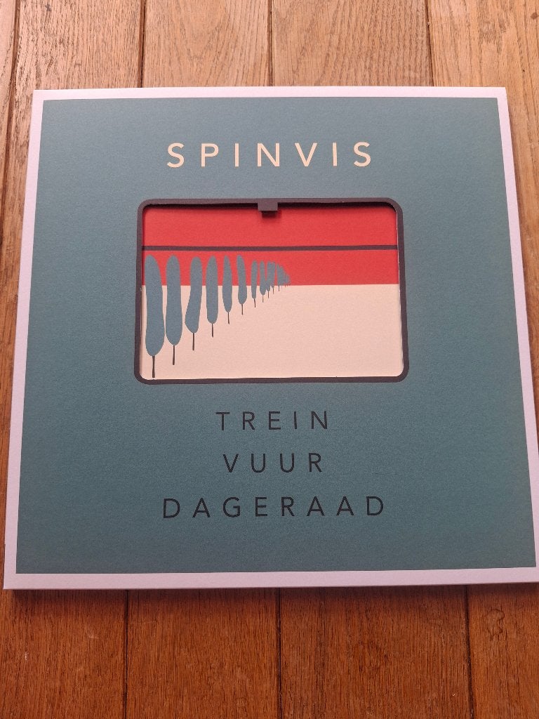 Spinvis - Trein Vuur Dageraad LP Speciale uitgave, Cd's en Dvd's, Zo goed als nieuw, 12 inch, Poprock, Limited edition