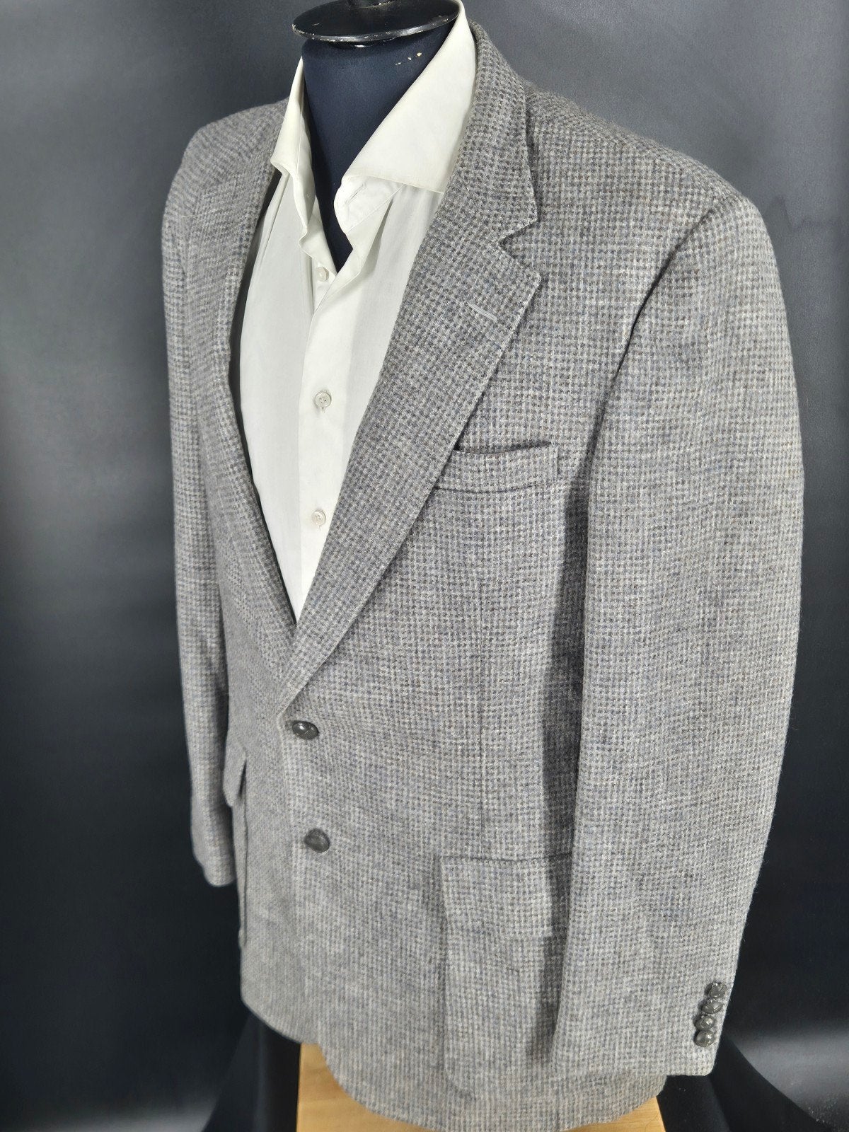 Haggar Tweed Colbert (102), Harris tweed, Maat 48/50 (M), Ophalen of Verzenden, Zo goed als nieuw