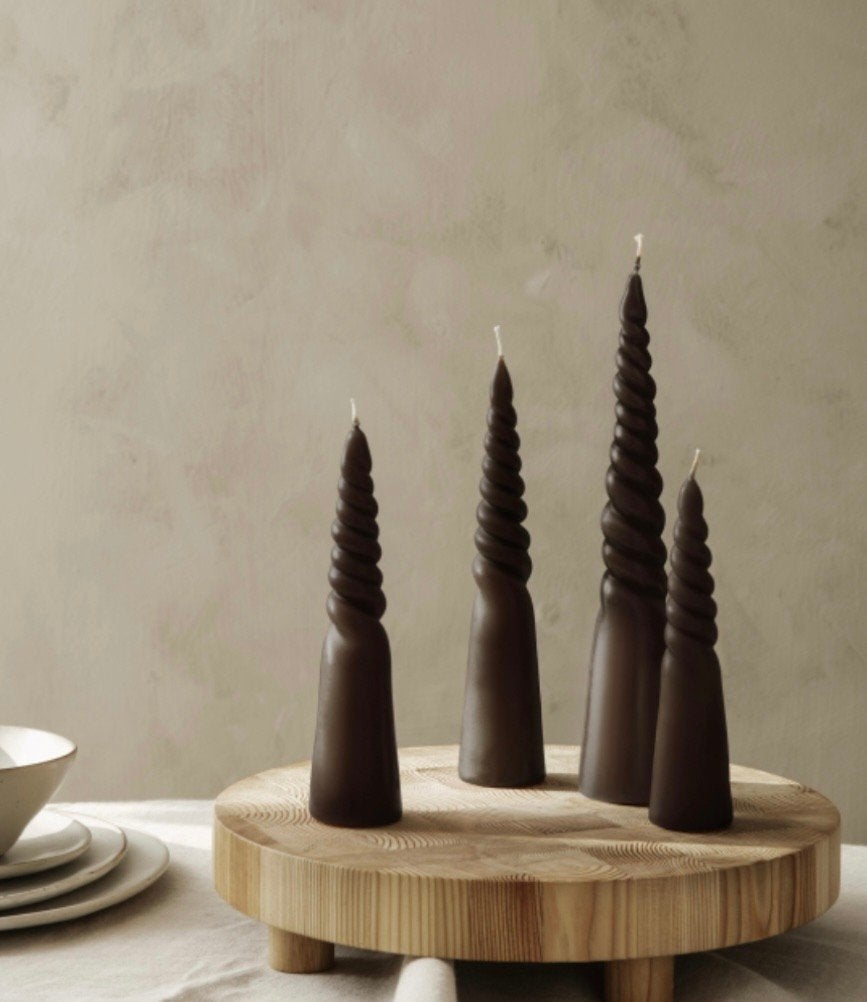 Kaarsen van Ferm Living nieuw design in doos twv € 55,00!, Overige materialen, Info@fermliving.nl, Bruin, Overige merken