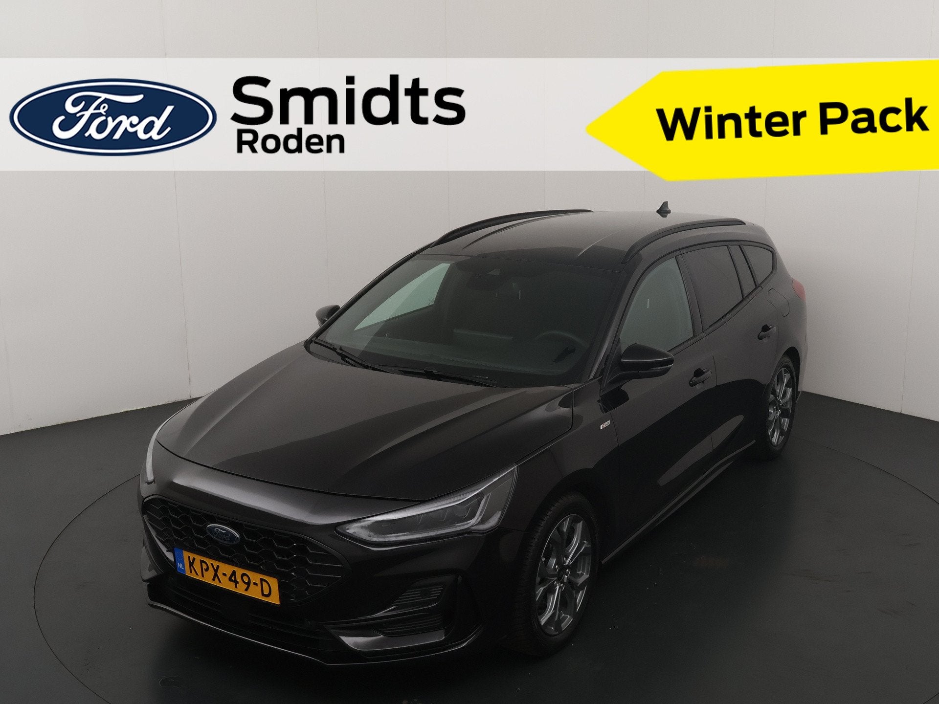 Ford FOCUS Wagon EcoBoost Hybrid 155pk ST Line X | AUTOMAAT, Auto's, Stof, Gebruikt, Zwart, 155 pk