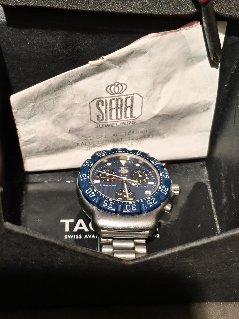 Tag heuer formula 1, Sieraden, Tassen en Uiterlijk, Horloges | Heren, Staal, Staal, Polshorloge, Ophalen of Verzenden