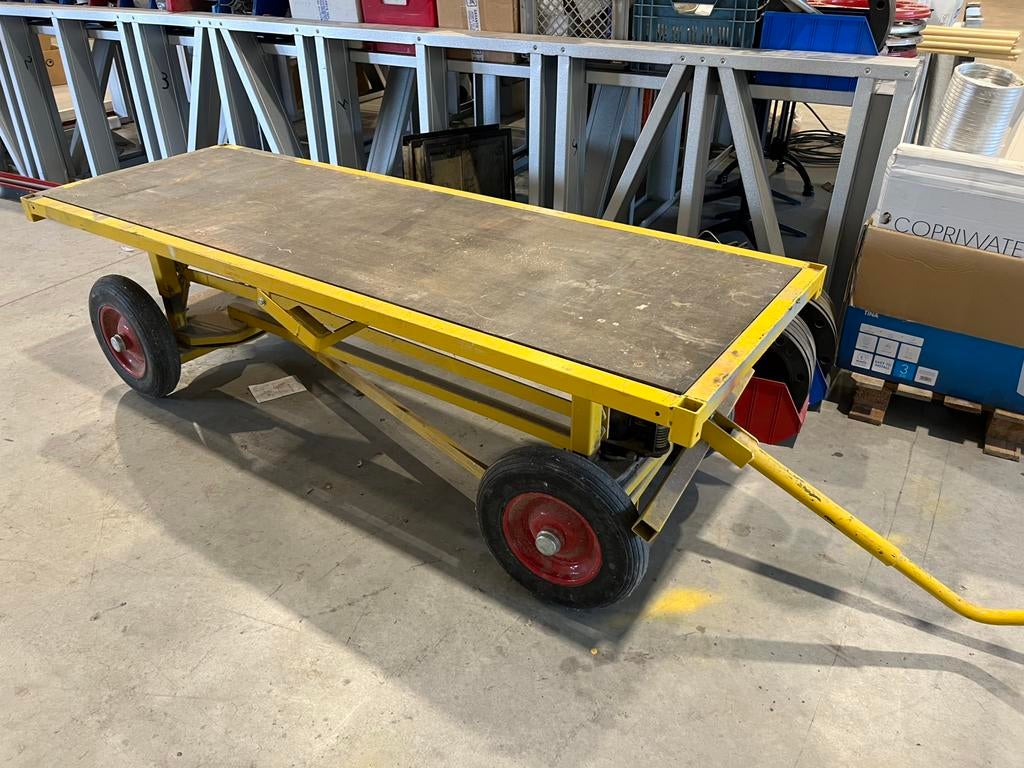 Pompwagen, Doe-het-zelf en Verbouw, Transportwagens, 100 liter of meer, Ophalen, Zo goed als nieuw, Transportkar