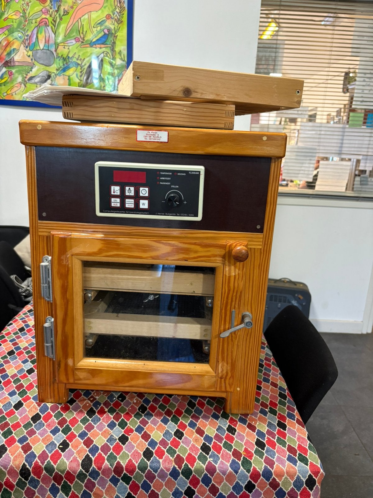 Hemel SK35 broedmachine, Dieren en Toebehoren, Pluimvee | Toebehoren, Zo goed als nieuw, Broedmachine, Ophalen
