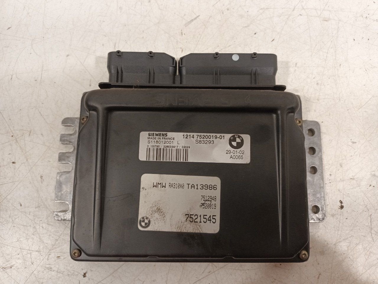 Computer motormanagement Mini Mini, Onderdelen@venauto.nl, Van der Ven Autorecycling B.V., Gebruikt, Ettenseweg 76, 4706 PB Roosendaal, The Netherlands