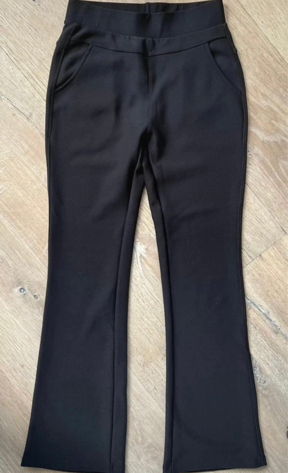 Stretch broek zwart maat S, Ophalen of Verzenden, Zo goed als nieuw, Zwart, Lang