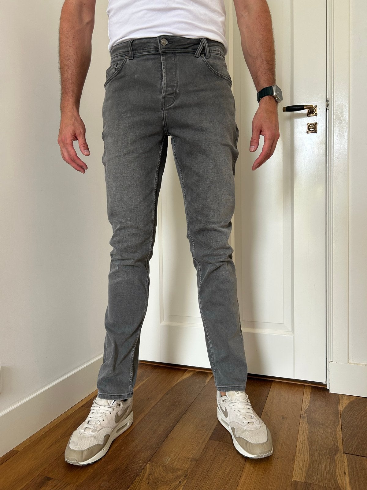 Grijze America Today Jeans W34/L34, Kleding | Heren, Spijkerbroeken en Jeans, Ophalen of Verzenden, Gedragen, Grijs, W33 - W34 (confectie 48/50)