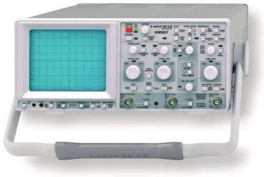 HAMEG HM507 Oscilloscoop | Werkend | Zeer nette staat, Ophalen of Verzenden, Zo goed als nieuw, Overige meters
