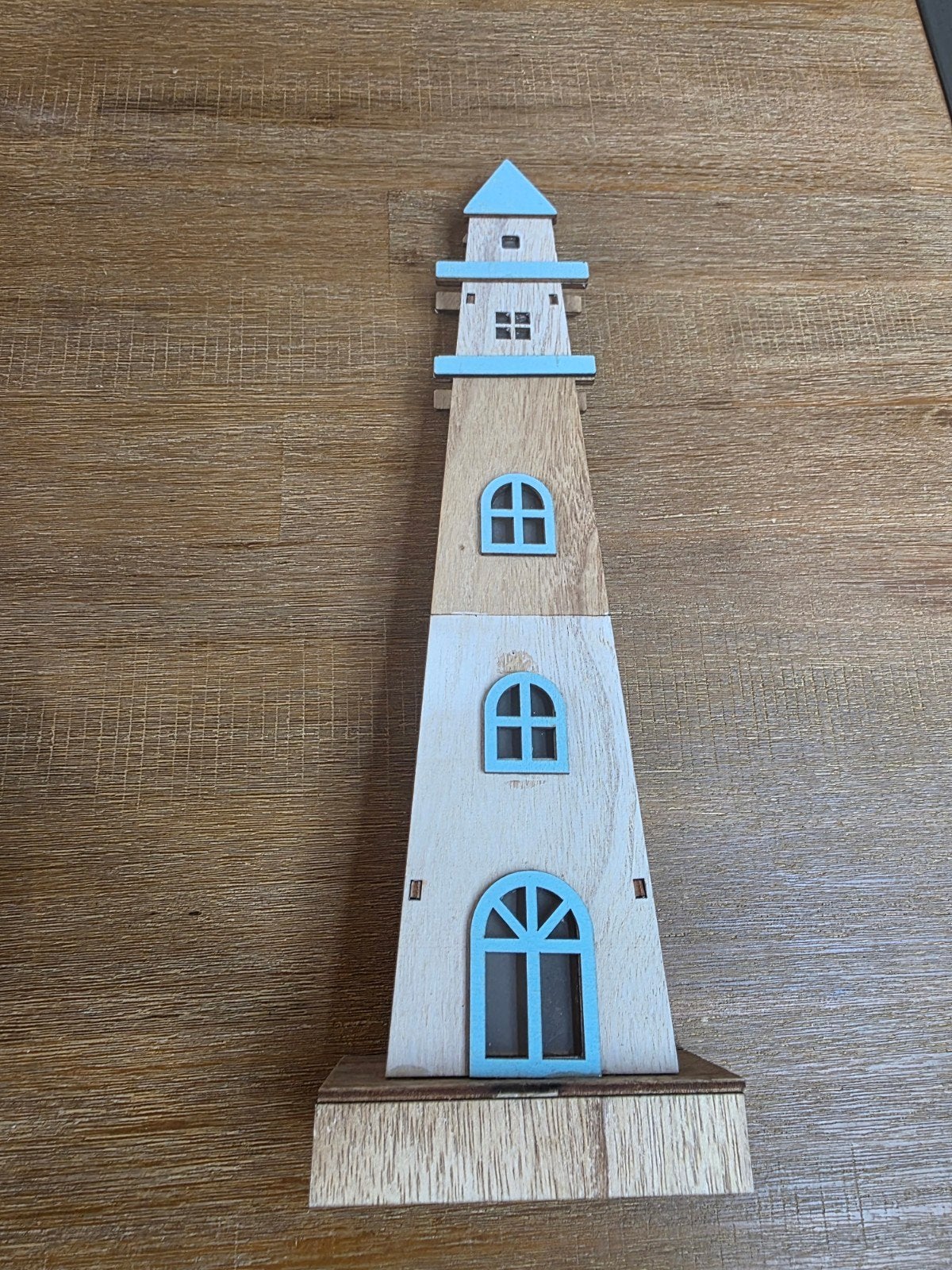 Nieuwe stranddecoratie: schelpen, zeepaard, vuurtoren, boot, Huis en Inrichting, Hout, Meerkleurig, Nieuw, Ophalen of Verzenden
