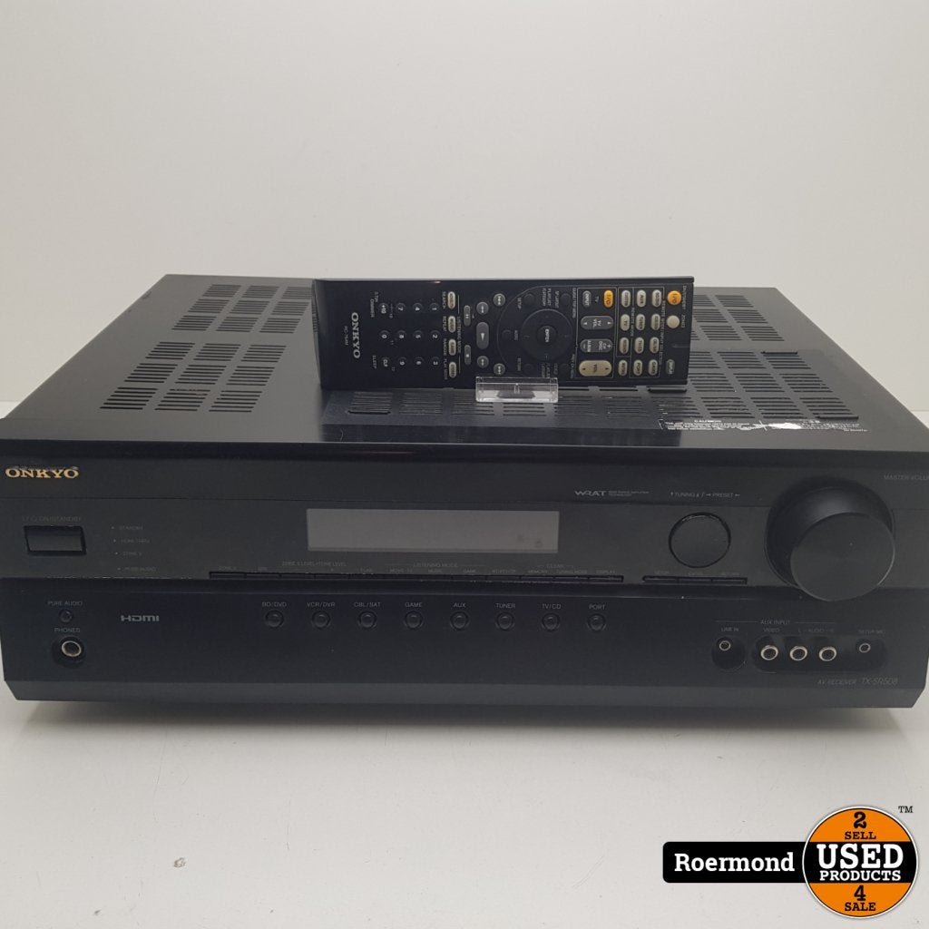 Onkyo TX-SR508 Versterker met garantie, Onkyo, Gebruikt, Support@onkyo.com, 2-1 Nisshin-cho, Neyagawa-shi
Osaka 572-8540
Japan