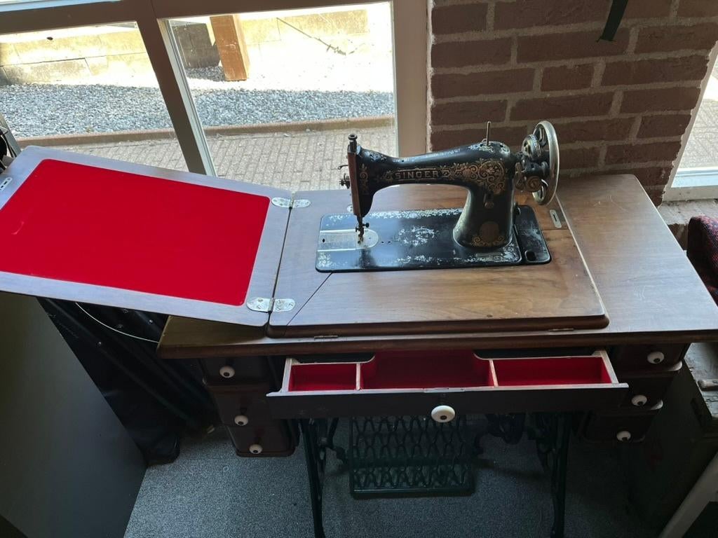 singer naaimachine met toebehoren, Ophalen of Verzenden