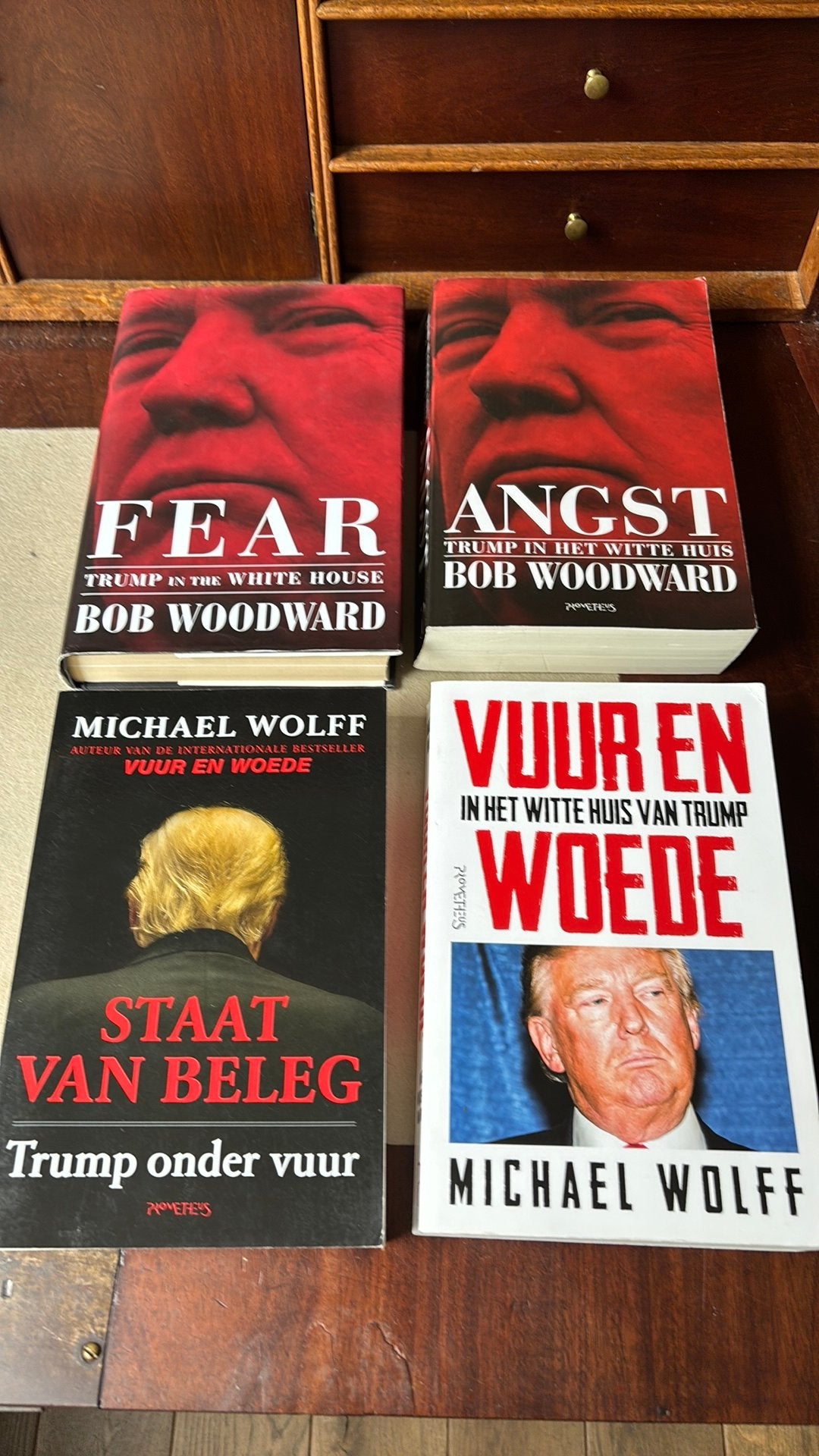 Vuur en woede- Staat van beleg- Angst- Donald Trump, Ophalen of Verzenden, Zo goed als nieuw, Michael Wolff, Wereld