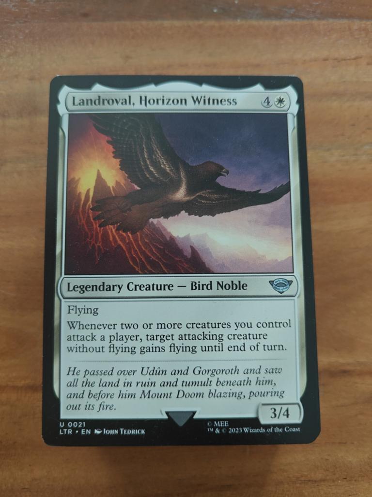 Landroval, horizon witness legendary duel deck, Hobby en Vrije tijd, Verzamelkaartspellen | Magic the Gathering, Zo goed als nieuw