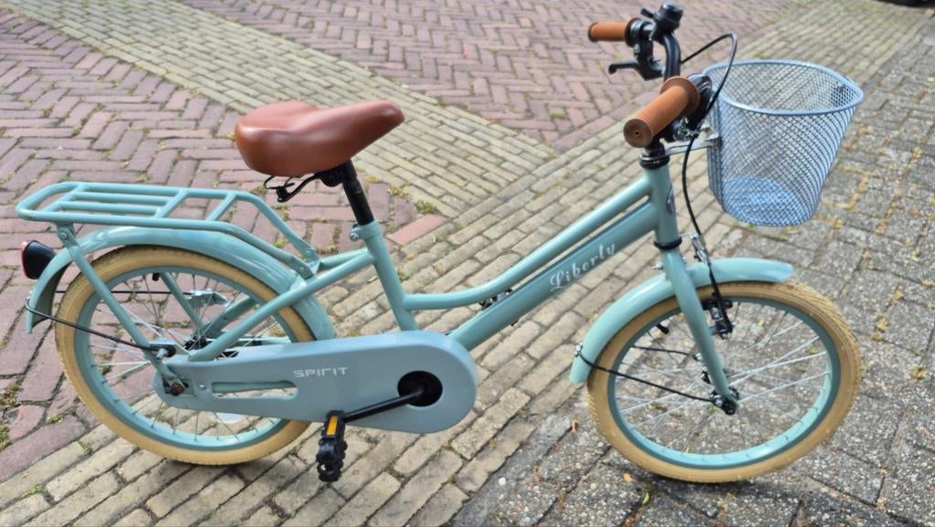 Liberty Spirit Kinderfiets - Goede staat incl mandje, Fietsen en Brommers, Fietsen | Kinderfietsjes, Ophalen, Velgrem, Liberty Spirit