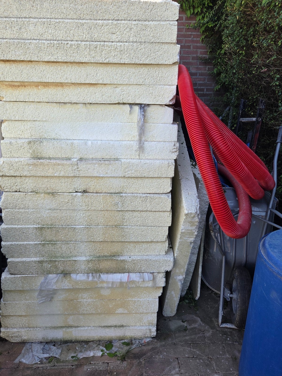 EPS isolatieplaten 13 stuks, Dakisolatie, Ophalen of Verzenden, 15 m² of meer, Piepschuim (Tempex)