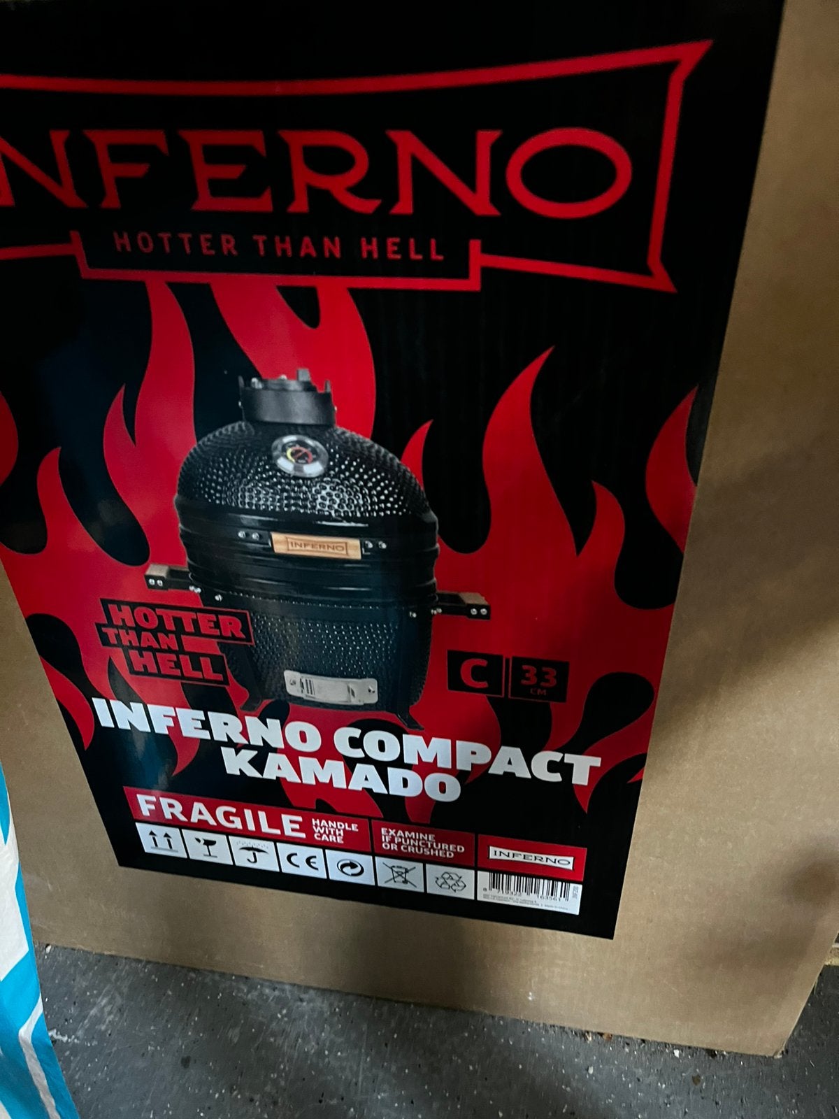 Inferno Kamado compact, Ophalen, Nieuw