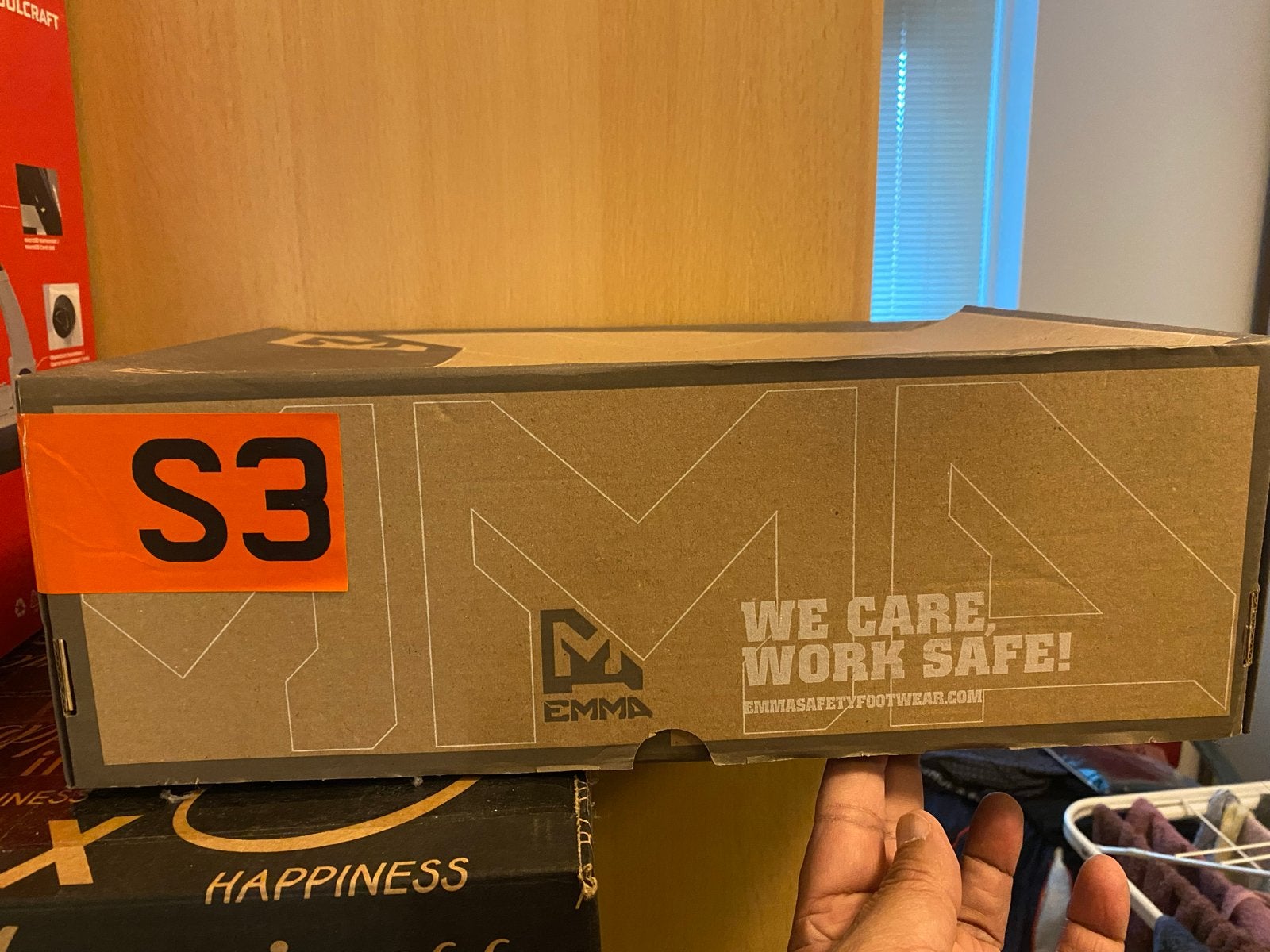 Nieuwe Emma veiligheidsschoenen S3, maat 42, Ophalen of Verzenden, Nieuw, Zwart, Werkschoenen