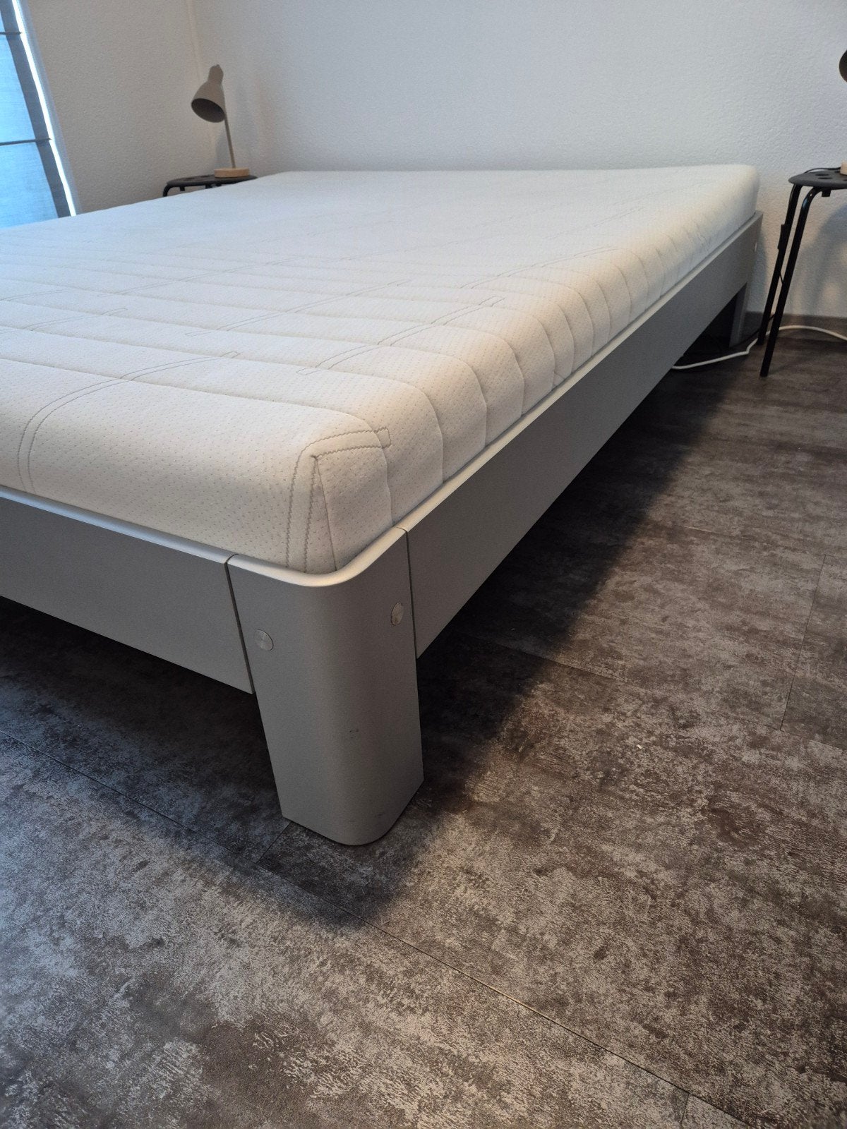 Auping bed 160x200 met matrassen en beddengoed, Huis en Inrichting, Slaapkamer | Bedden, Ophalen, Gebruikt, Tweepersoons, 200 cm
