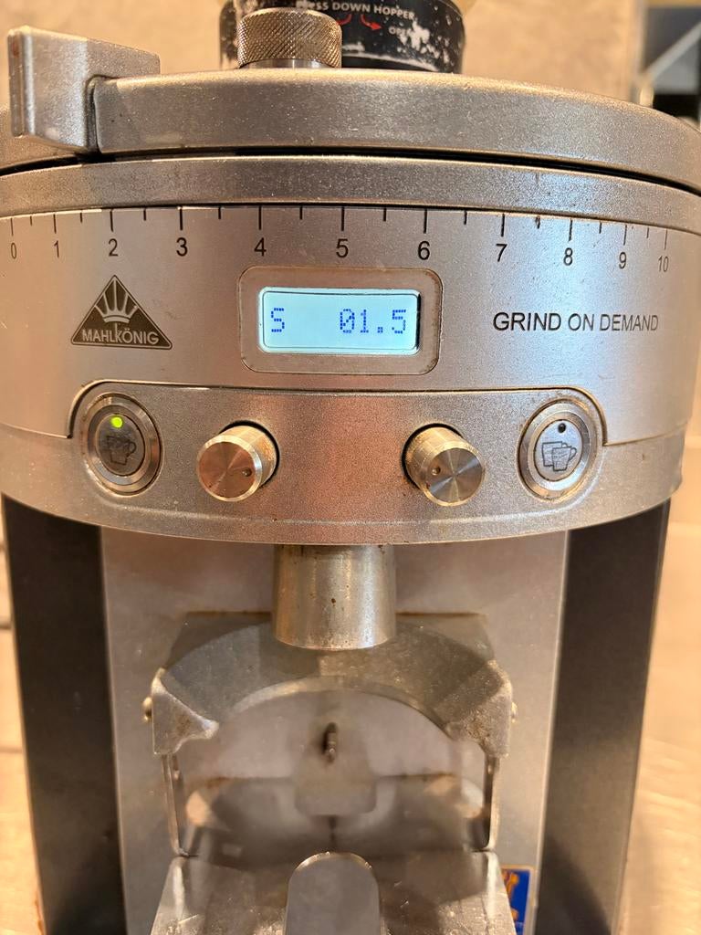 Mahlkönig bonenmaler - Professionele koffiemolen, Ophalen of Verzenden, Gebruikt, Overige modellen, Koffiebonen