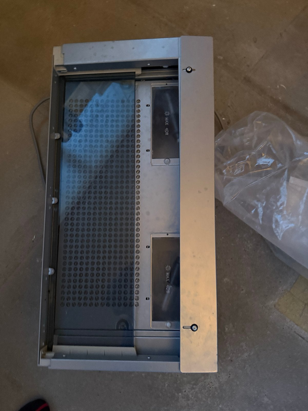 Whirlpool AKM 120 AKB-082 Afzuigkap - Motorloos, Ophalen, Gebruikt, Onderbouw afzuigkap, Inbouw