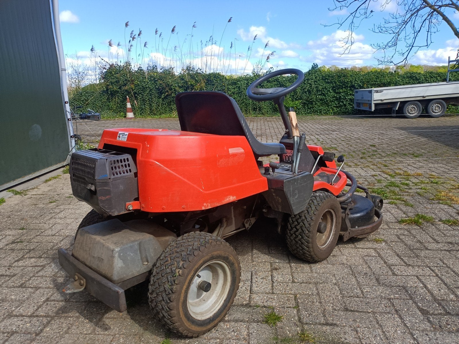 Husqvarna zitmaaier, Tuin en Terras, Grasmaaiers, Ophalen, Gebruikt, 50 cm of meer
