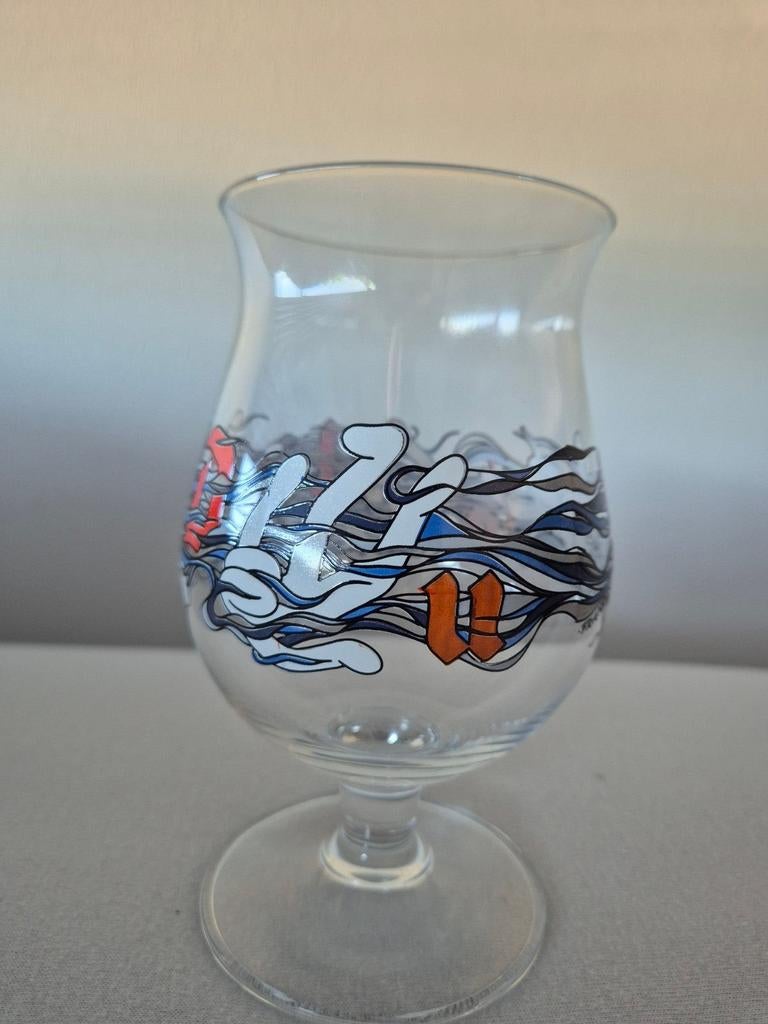 Duvel Art Collection 2022 Franky Sticks, Ophalen of Verzenden, Zo goed als nieuw, Glas of Glazen, Duvel