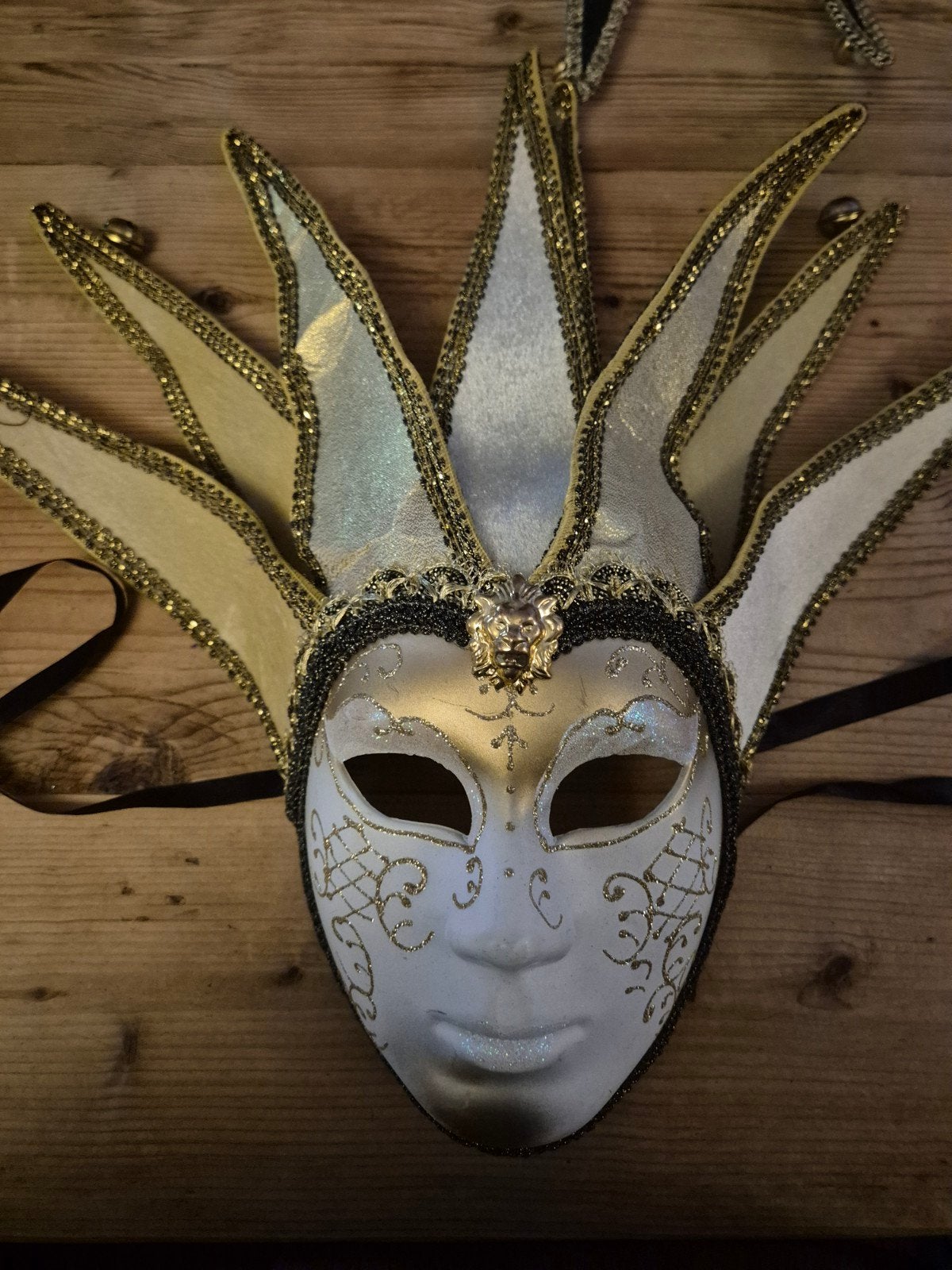 Schitterend Gezichtsmasker met Tooi en Belletjes, Ophalen of Verzenden