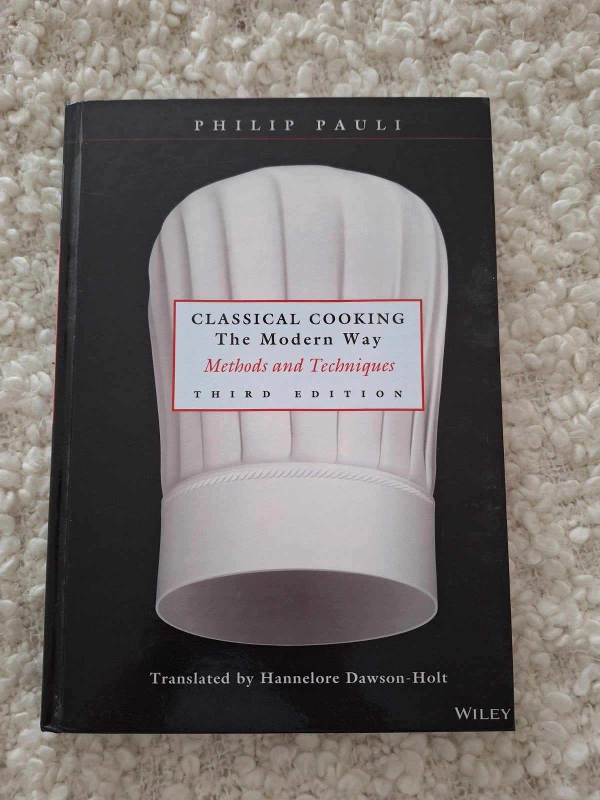 Hardcover kookboek: Classical Cooking The Modern Way - Pauli, Ophalen of Verzenden, Zo goed als nieuw