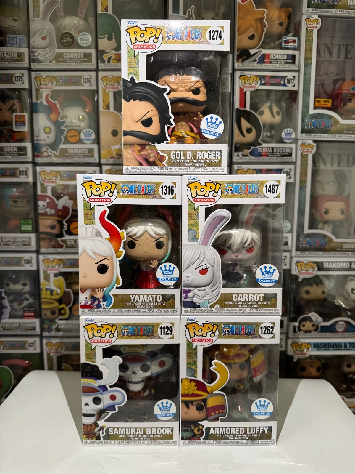 Funko Pop! One Piece Collectie - 5 Stuks, Verzamelen, Ophalen of Verzenden, Nieuw