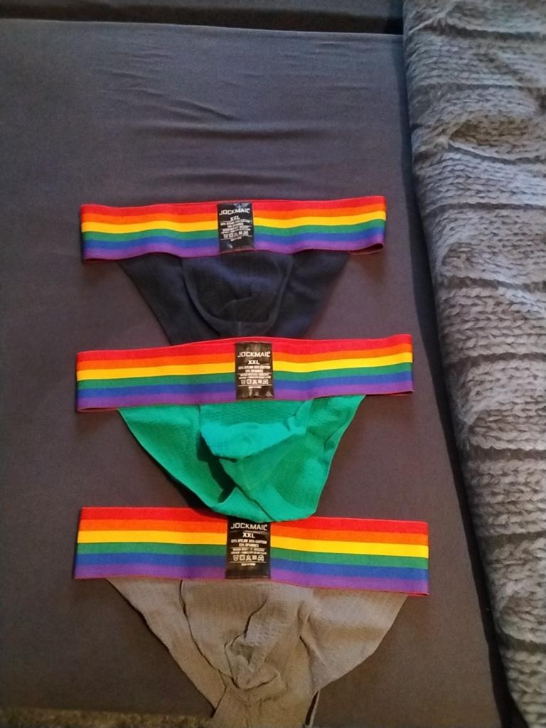 Heren onderbroek ondergoed tangaslip regenboog gay L, Kleding | Heren, Ondergoed, Ophalen of Verzenden, Slip