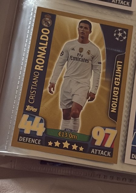 Cristiano Ronaldo LE1 gold limited edition 2015-2016, Ophalen of Verzenden, Nieuw