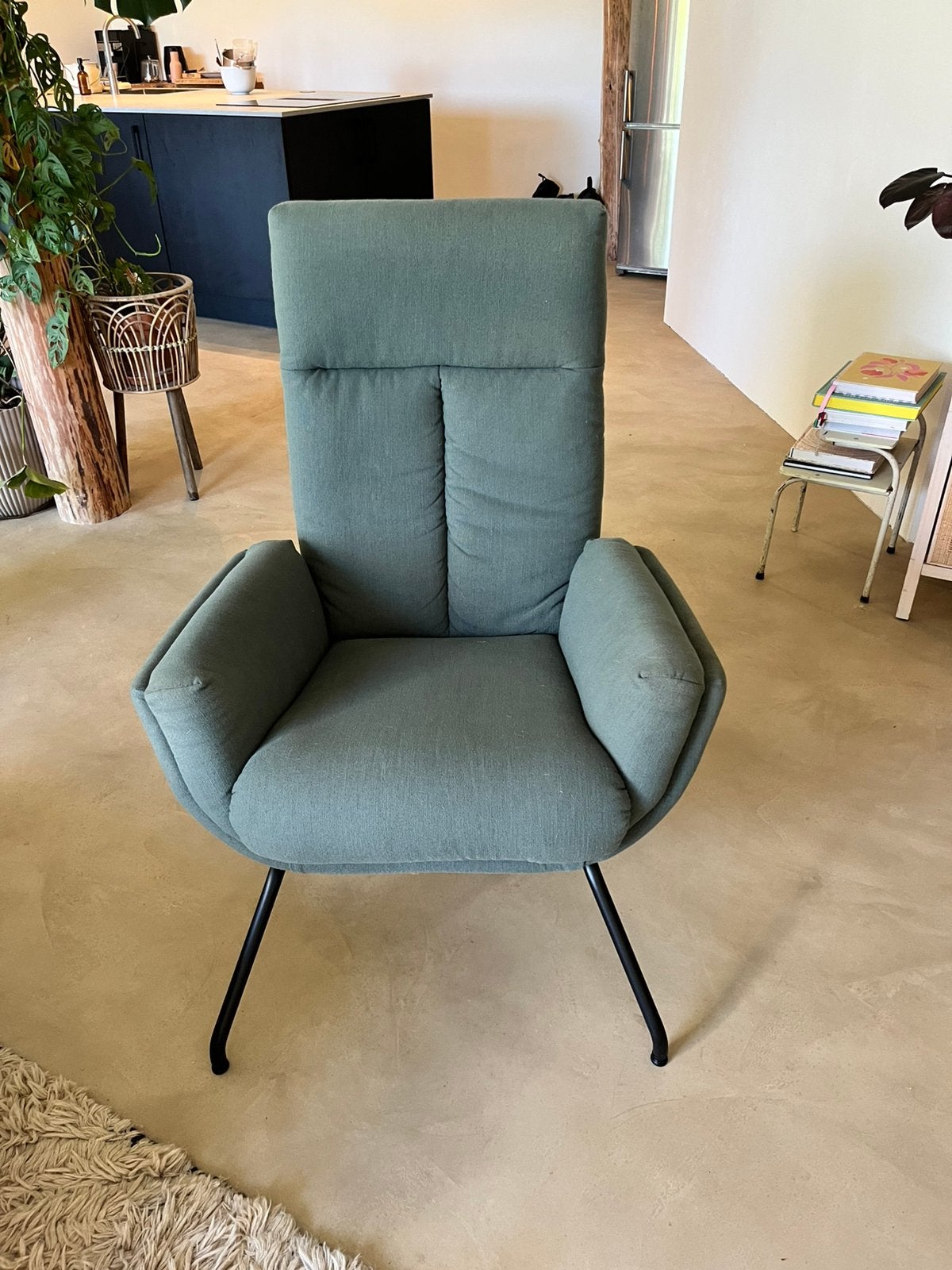 Zgan relax stoel/fauteuil, Huis en Inrichting, Ophalen, Minder dan 75 cm, Zo goed als nieuw, 75 tot 100 cm