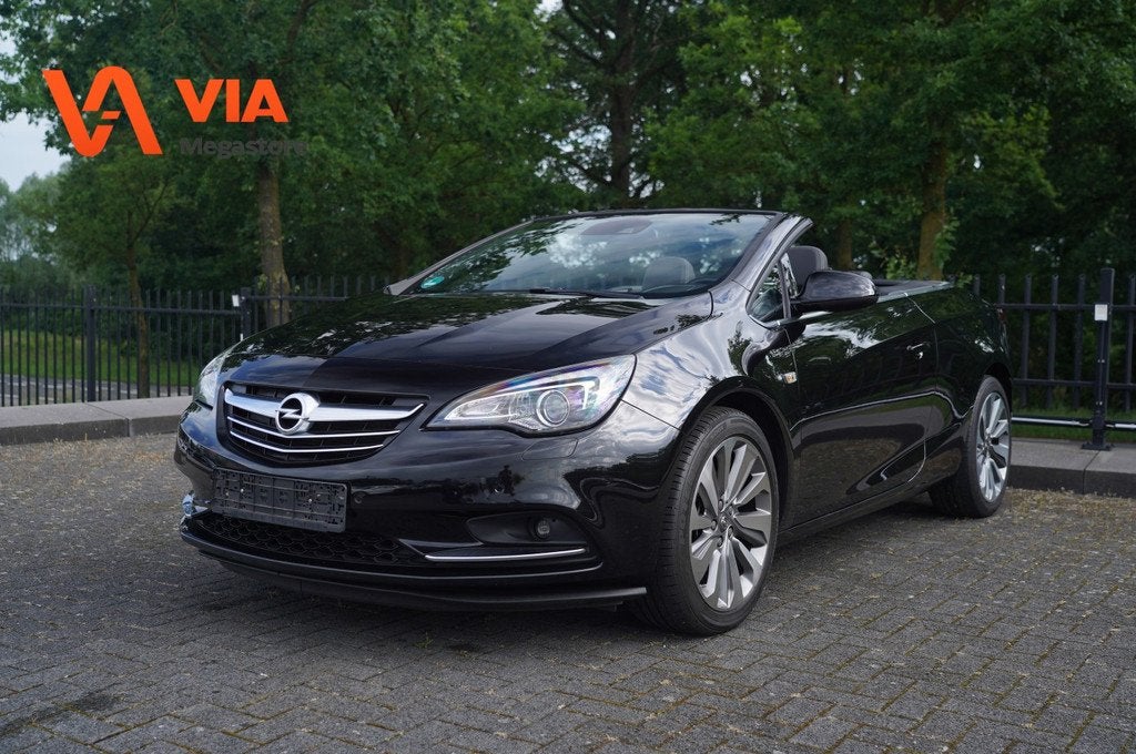 Opel Cascada 1.6 SUPREME | 140PK | Nappa + ventilatie | Xeno, Auto's, Opel, Gebruikt, 4 cilinders, 4 stoelen, Zwart