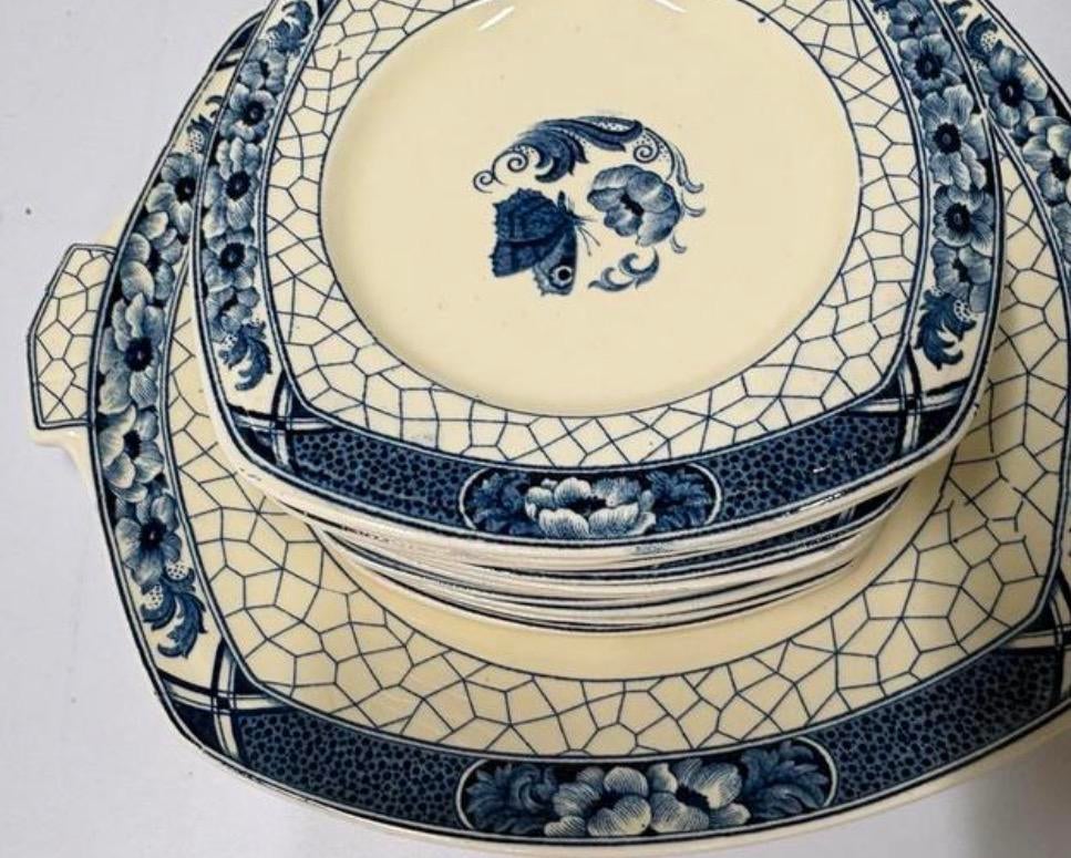 Deksel theepot butterfly servies gezocht, Antiek en Kunst, Ophalen of Verzenden