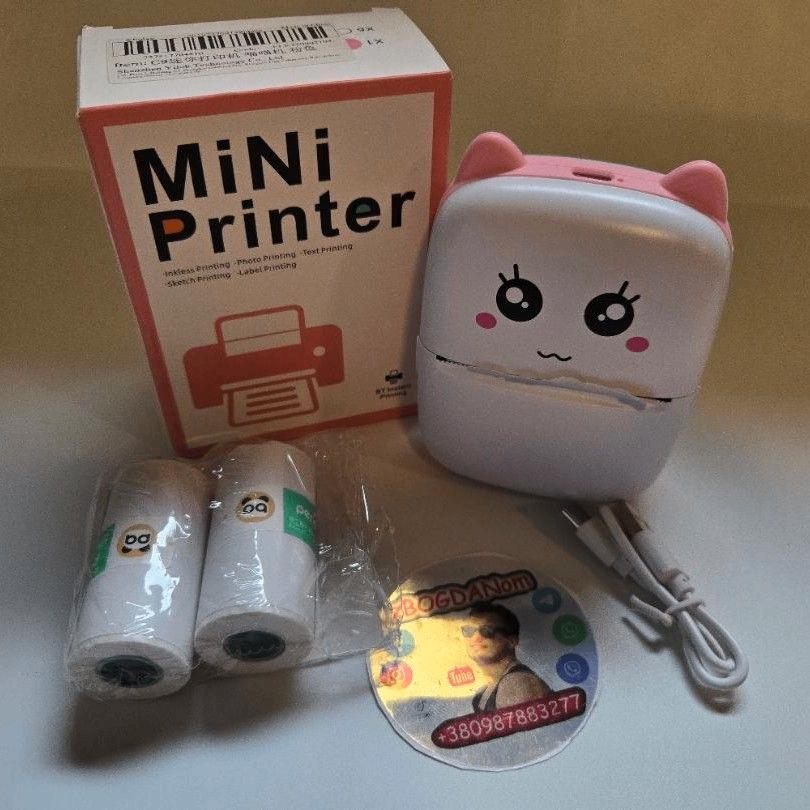 Mini Printer for Printing Anything from Your Phone, Ophalen of Verzenden, Zo goed als nieuw, Printer