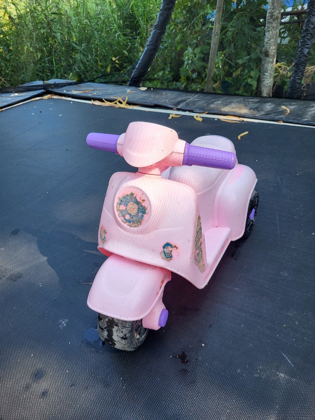 Roze loopscooter 3 wieler - 1 jaar, Ophalen, Gebruikt