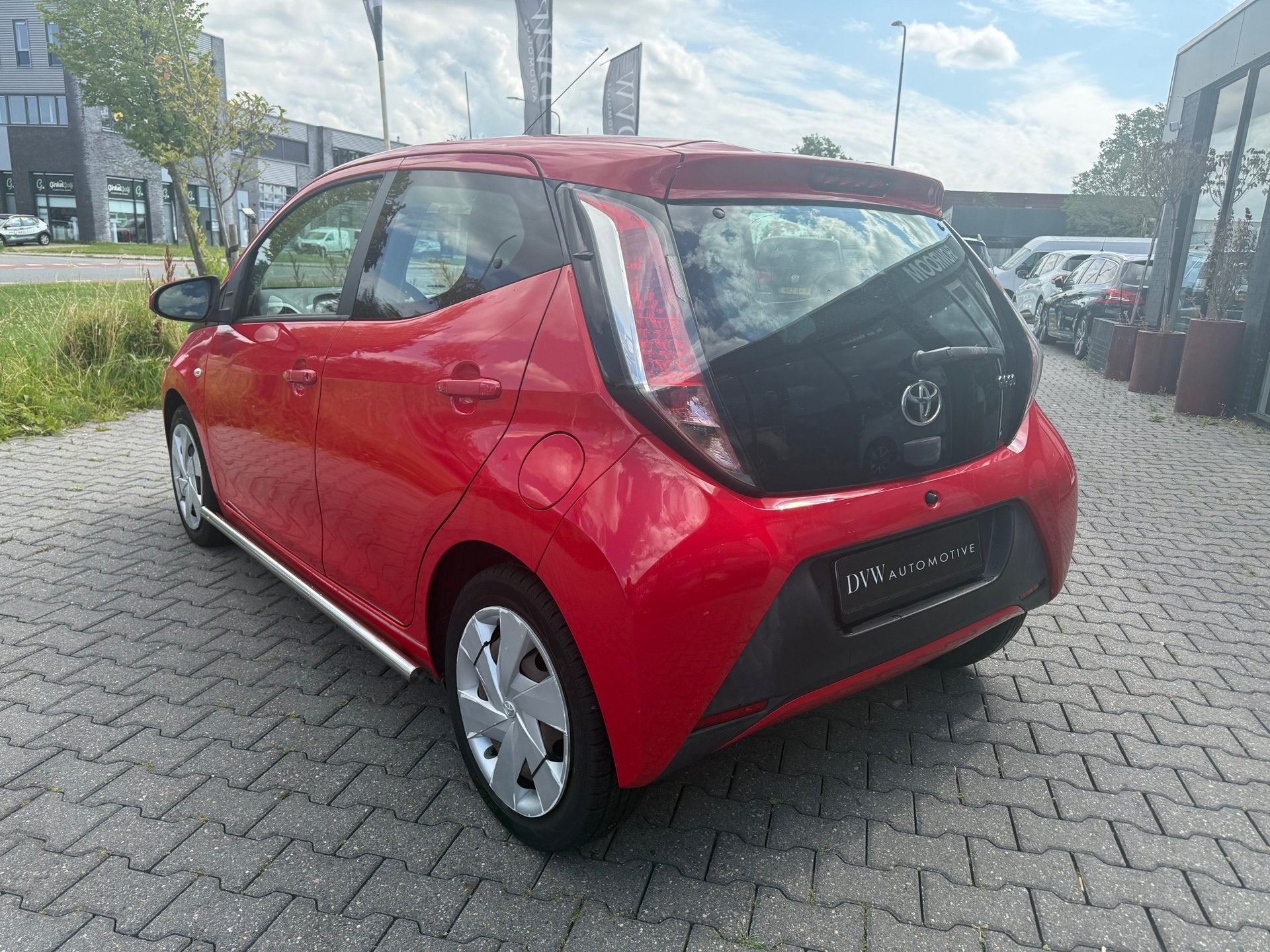 Toyota Aygo 1.0 VVT-i x-play Cruise control, Auto's, Voorwielaandrijving, Euro 5, Stof, Gebruikt