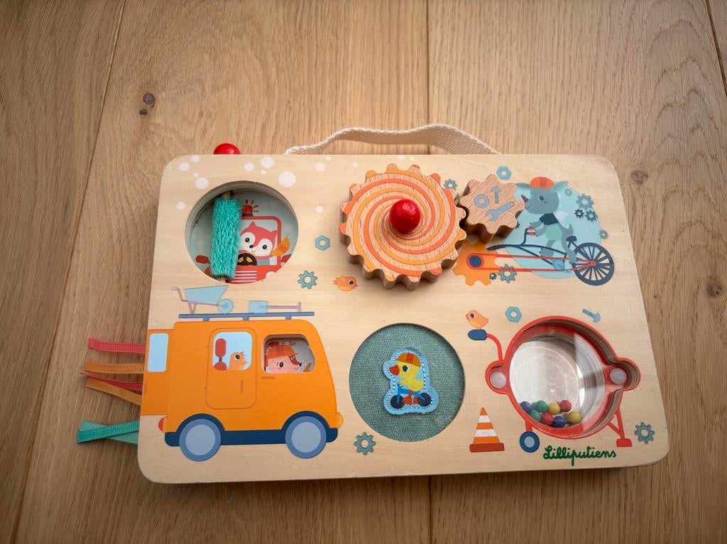 Lilliputiens activiteitenpaneel, Ophalen of Verzenden, Zo goed als nieuw, Overige typen