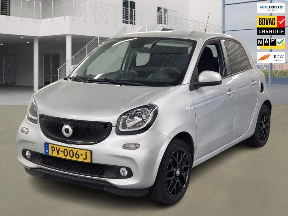 Smart Forfour 1.0 Turbo Passion Automaat 2e Eig. 36.100 km +, Auto's, Smart, Gebruikt, 4 stoelen, Origineel Nederlands, 925 kg