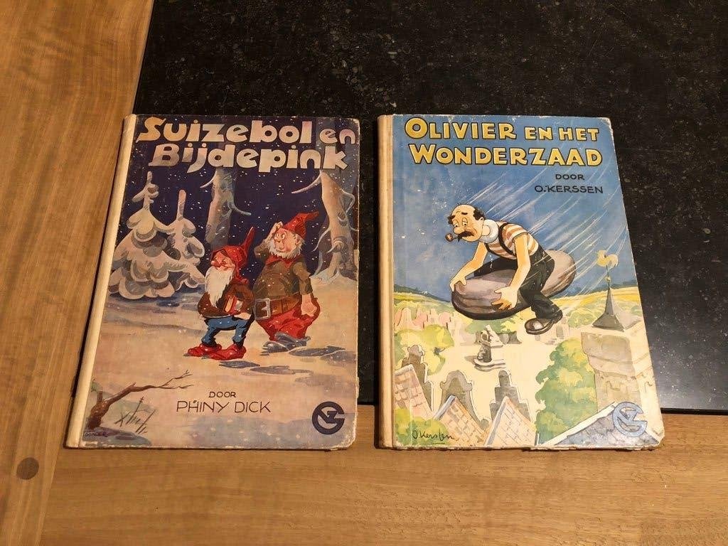 2 oude jeugdboeken: Suizebol en Bijdepink / Olivier en het, Ophalen of Verzenden, Gelezen, Phiny Dick, Fictie algemeen