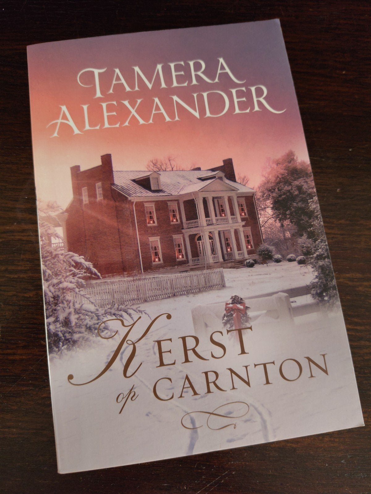 Pakketkorting - leesboek - Kerst op Carnton - Tamera Alexand, Ophalen of Verzenden, Zo goed als nieuw, Tamera Alexander