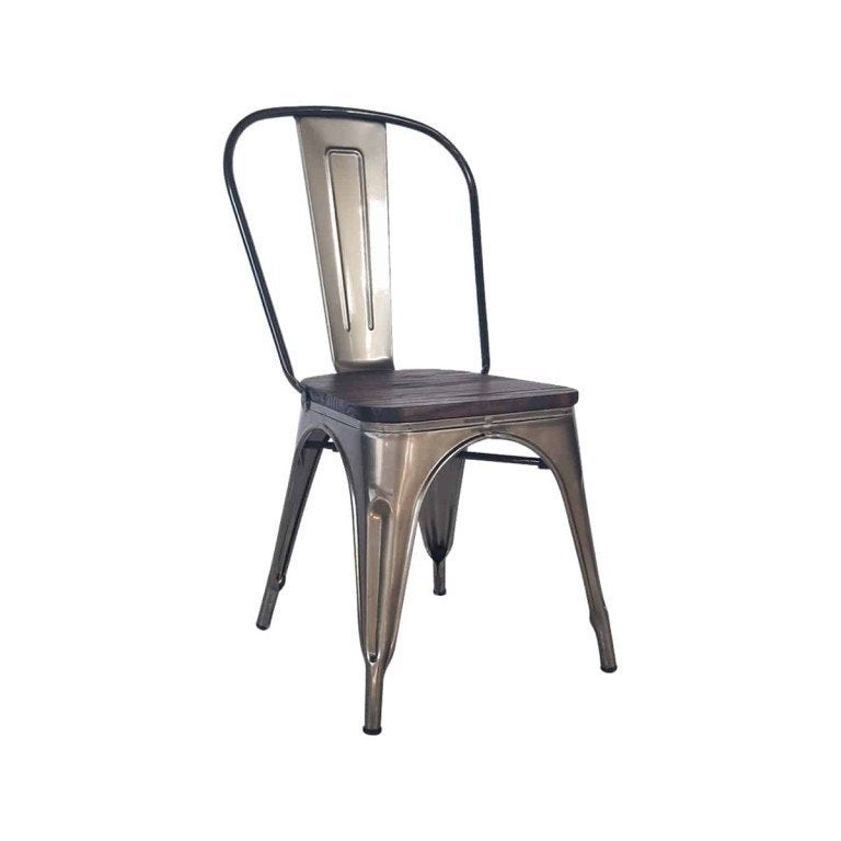 Chelsea Girona stoelen stapelstoel vintage legend stel  848, Ophalen of Verzenden, Nieuw, Bruin, Vijf, Zes of meer stoelen