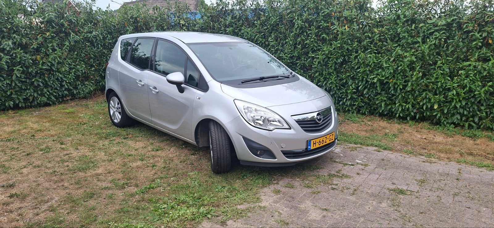 Opel Meriva 1.4 Turbo Ecotec 120pk 2011 Grijs, Auto's, Voorwielaandrijving, 680 kg, 4 cilinders, Handgeschakeld