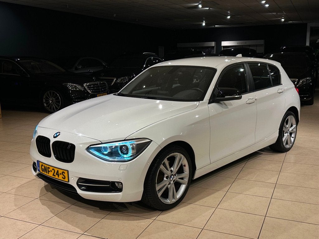 BMW 1-serie 118i Limited Edition|Dealer|Stoelvw|Xenon|M Velg, 1-Serie, Euro 5, Gebruikt, Zwart