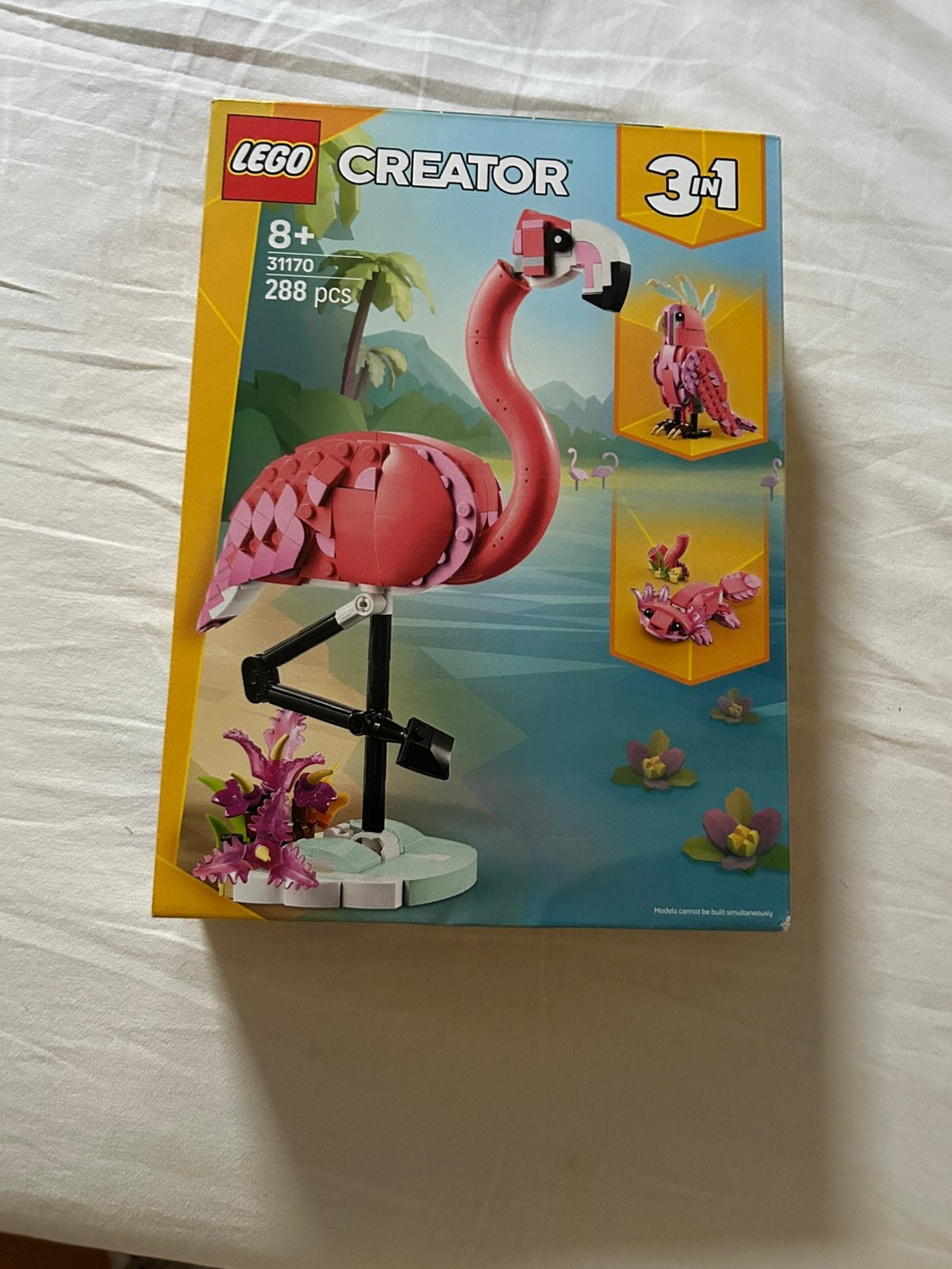 LEGO Creator 31170  Roze Flamingo 3 in 1, Lego, Nieuw, Ophalen of Verzenden, Compleet