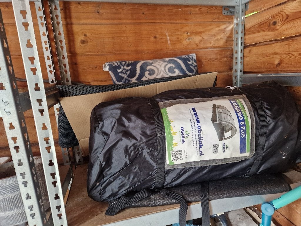 Obelink Lugano 6 Plus tunneltent polyester 6 personen, Ophalen, Gebruikt, Tot en met 6