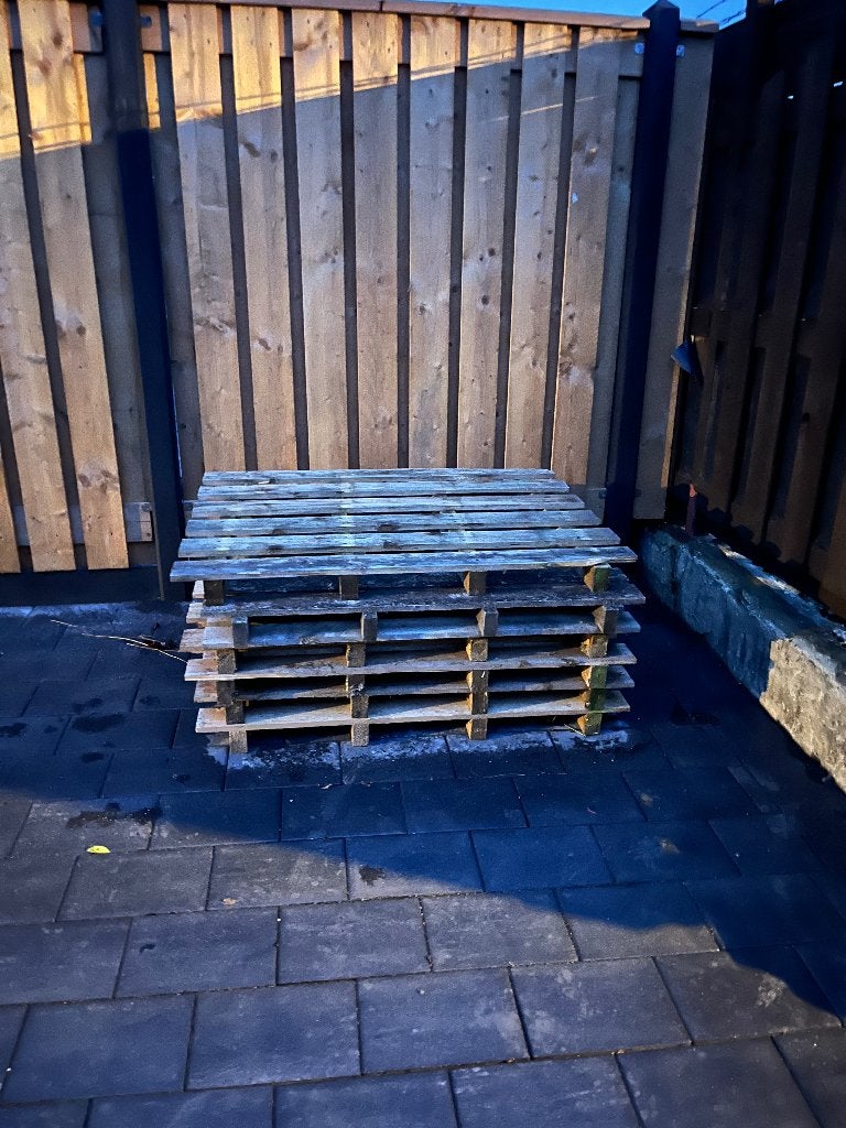 Hout Pallet, Minder dan 3 m³, Ophalen